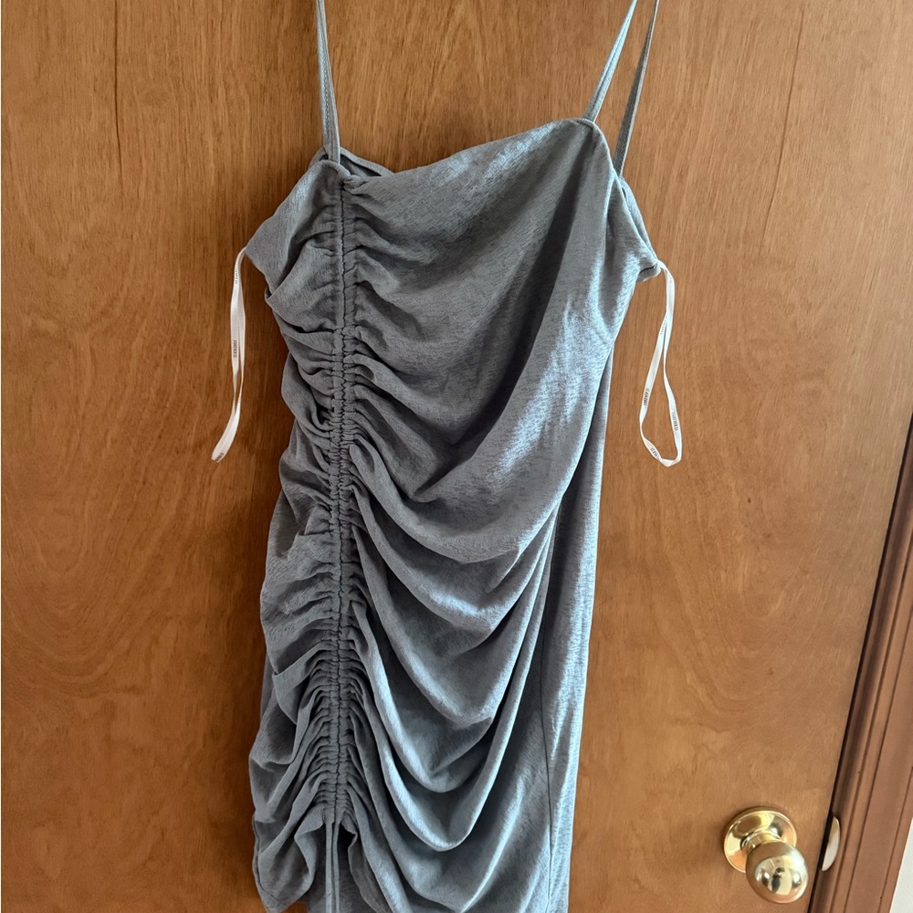 Forever 21 Silver Knit Dress